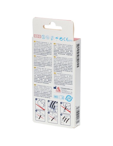 MASTER-AID STERIGRAP STRIP ADESIVO SUTURA FERITE 75X3 MM 10 PEZZI