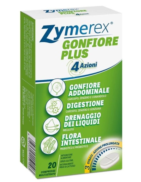 ZYMEREX GONFIORE PLUS 20 COMPRESSE