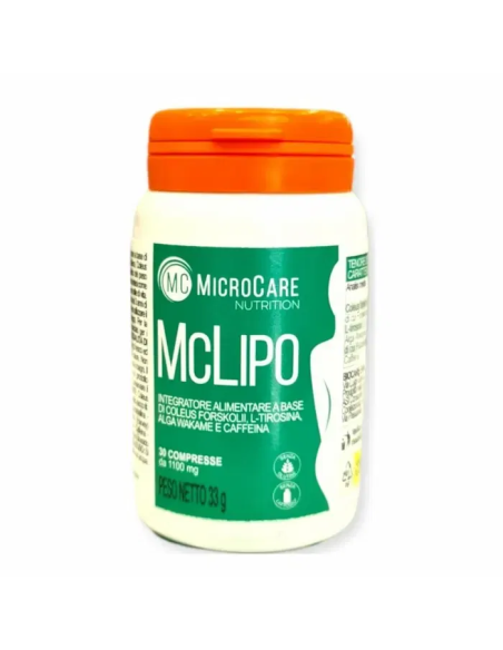 MICROCARE NUTRITION MC LIPO 30 COMPRESSE DA 1100 MG