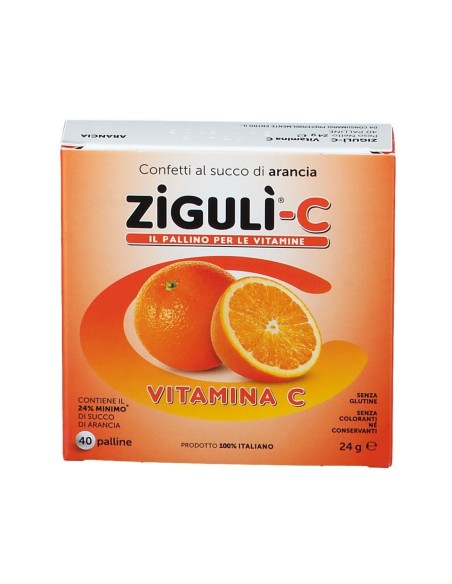 ZIGULI C ARANCIA 40 CONFETTI 24 G