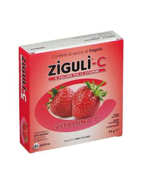 ZIGULI C FRAGOLA 40 CONFETTI 24 G