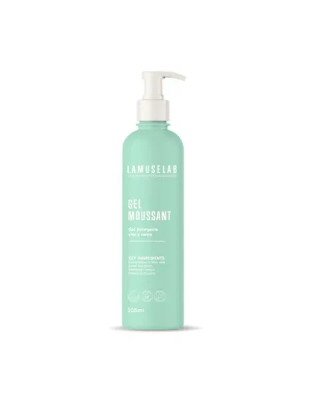 LAMUSELAB GEL MOUSSANT DETERGENTE VISO E CORPO 500 ML