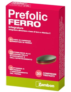 PREFOLIC FERRO 30 COMPRESSE