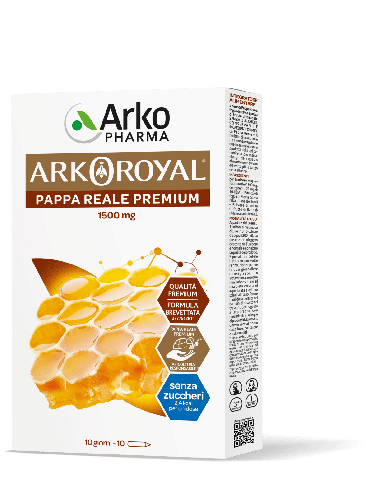 ARKOROYAL PAPPA REALE 1500MG SENZA ZUCCHERO 10 FLACONCINI DA 15 ML
