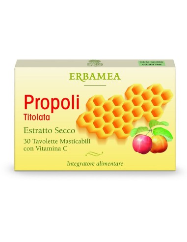 PROPOLI TITOLATA 30 TAVOLETTE MASTICABILI