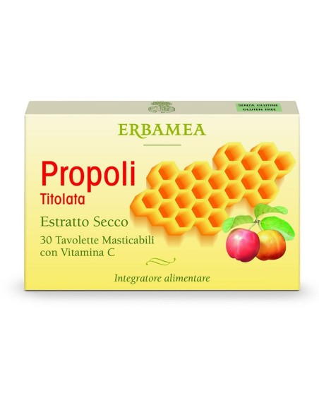PROPOLI TITOLATA 30 TAVOLETTE MASTICABILI
