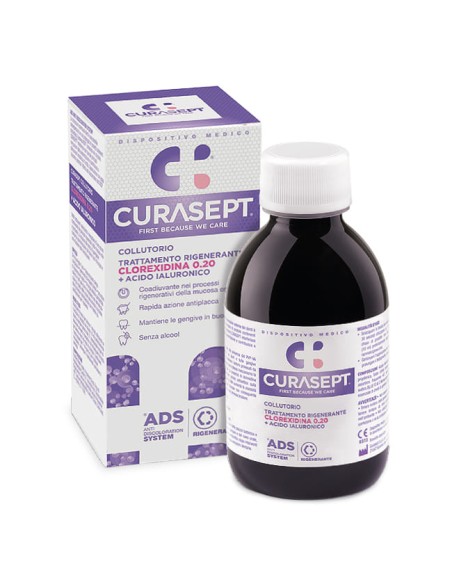 CURASEPT COLLUTORIO ADS DNA TRATTAMENTO RIGENERANTE 200 ML