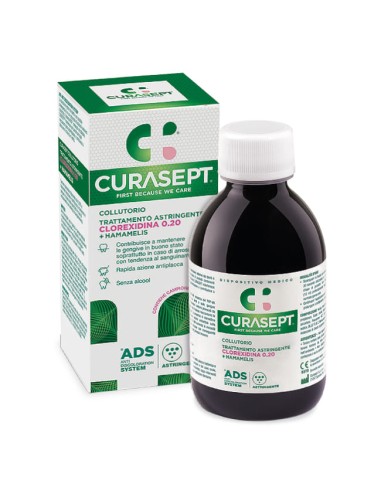 CURASEPT COLLUTORIO ADS DNA TRATTAMENTO ASTRINGENTE 200 ML + CAMPIONE OMAGGIO DENTIFRICIO ASTRINGENTE 6 ML