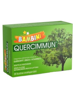 QUERCIMMUN BAMBINI 20 BUSTINE OROSOLUBILI