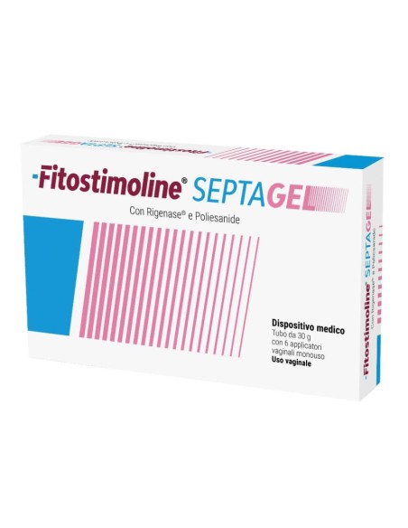 GEL VAGINALE FITOSTIMOLINE SEPTAGEL 30 G CON 6 APPLICATORI MONOUSO