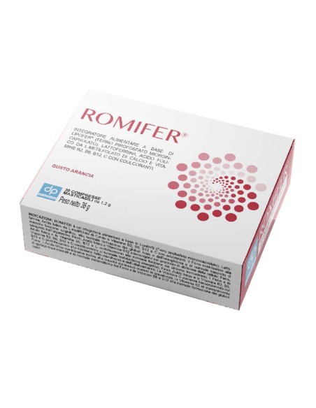 ROMIFER 30 COMPRESSE MASTICABILI GUSTO ARANCIA