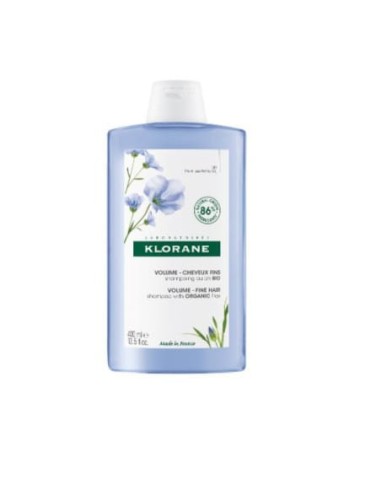 KLORANE SHAMPOO VOLUME FINE HAIR CON LINO 400 ML