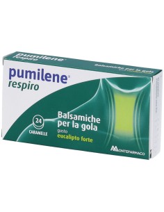 PUMILENE RESPIRO CARAMELLE PER LA GOLA EUCALIPTO FORTE 70 G