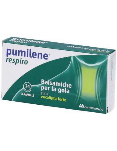 PUMILENE RESPIRO CARAMELLE PER LA GOLA EUCALIPTO FORTE 70 G