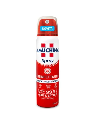 AMUCHINA SPRAY AMBIENTI OGGETTI TESSUTI 100 ML