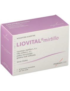 LIOVITAL MIRTILLO 8 FLACONCINI 10 ML