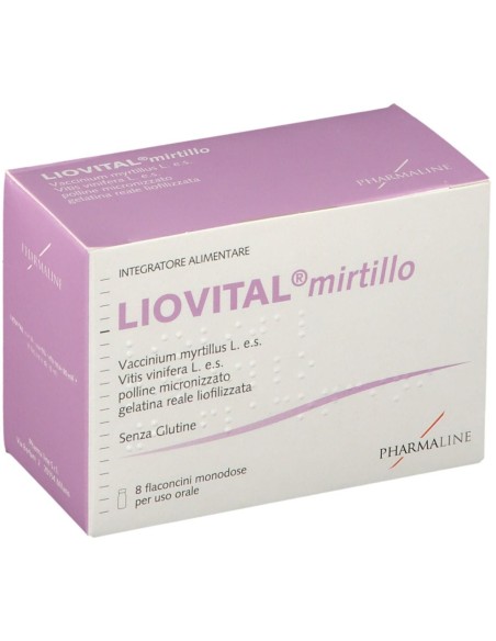 LIOVITAL MIRTILLO 8 FLACONCINI 10 ML