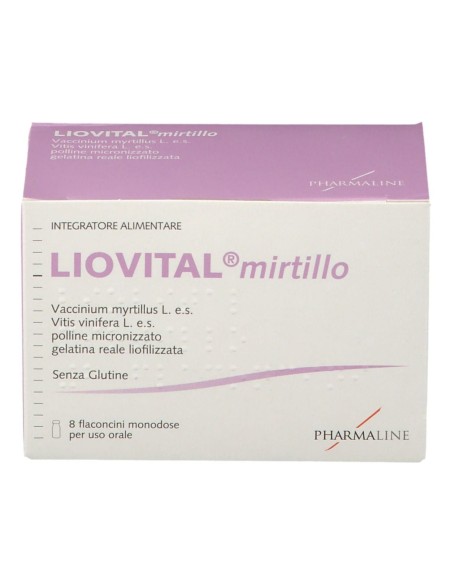 LIOVITAL MIRTILLO 8 FLACONCINI 10 ML