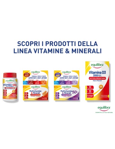 VITAMINA D3 2000UI SISTEMA IMMUNITARIO OSSA E MUSCOLI 30 COMPRESSE