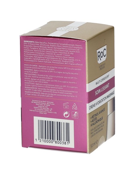 ROC RETINOL CORREXION LINE SMOOTHING CREMA VISO 50 ML