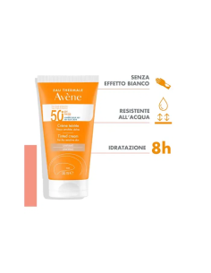 AVENE SOL CREMA SPF50+ COLORATA NUOVA FORMULA 50 ML