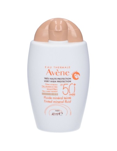 AVENE SOL FLUIDO MINERALE SPF50+ COLORATO NUOVA FORMULA 40 ML