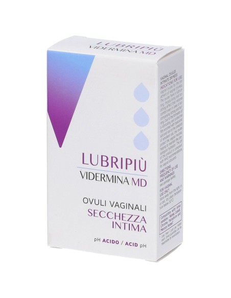 VIDERMINA LUBRIPIU' OVULI VAGINALI 2 BLISTER DA 5 OVULI
