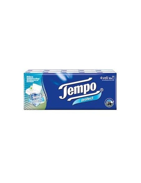 TEMPO PROTECT FAZZOLETTI 10 PEZZI X 20 BUSTE