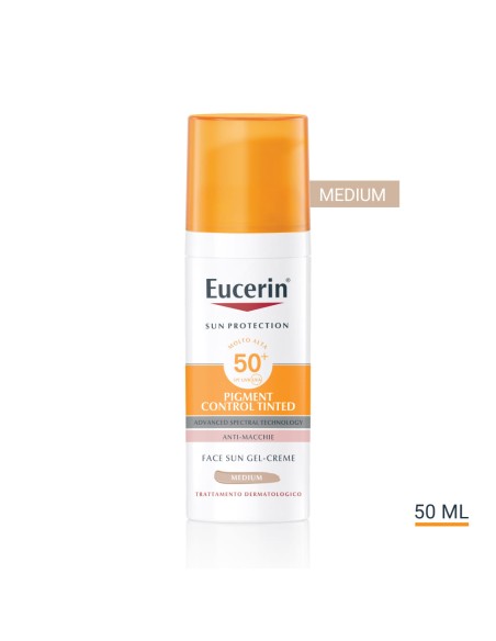EUCERIN SUN PIGMENT CONTROL TINTED SPF50+ MEDIUM 50 ML