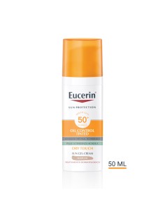 EUCERIN SUN OIL CONTROL TINTED CREAM SPF50+ 50 ML