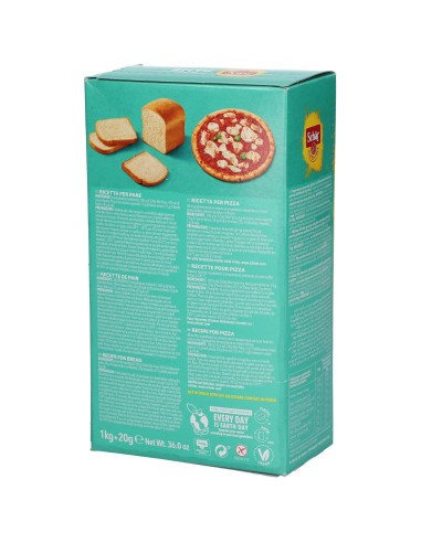 SCHAR MIX B PREPARATO PANE SENZA LATTOSIO 1 KG + 20 G