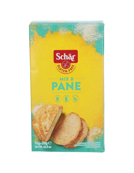 SCHAR MIX B PREPARATO PANE SENZA LATTOSIO 1 KG + 20 G