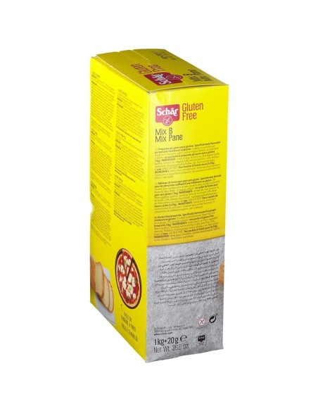SCHAR MIX B PREPARATO PANE SENZA LATTOSIO 1 KG + 20 G