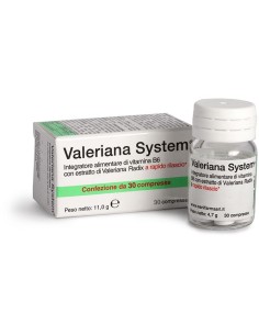 VALERIANA SYSTEM 30 COMPRESSE