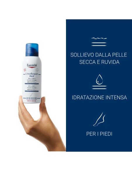EUCERIN UREAREPAIR 10% MOUSSE PIEDI 150 ML