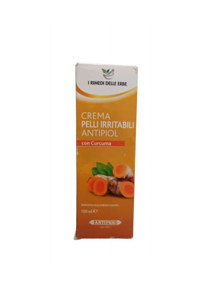 CREMA PELLI IRRITABILI CON CURCUMA 100 ML