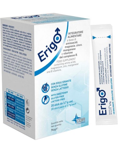 ERIGO 20 STICK DA 3,7 G