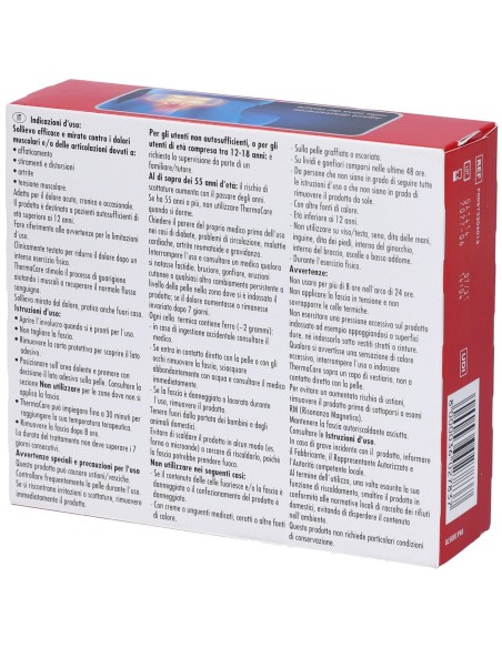 CEROTTO THERMACARE SPORT 8 ORE 3 PEZZI