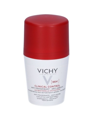 VICHY DEODORANTE CLINICAL CONTROL 96H ROLL 50 ML