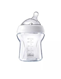 CHICCO BIBERON NAT FEEL VETRO 0M+ 150 ML