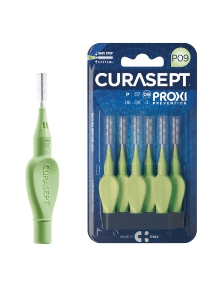 CURASEPT PROXI P09 VERDE CHIARO/LIGHT 6 PEZZI
