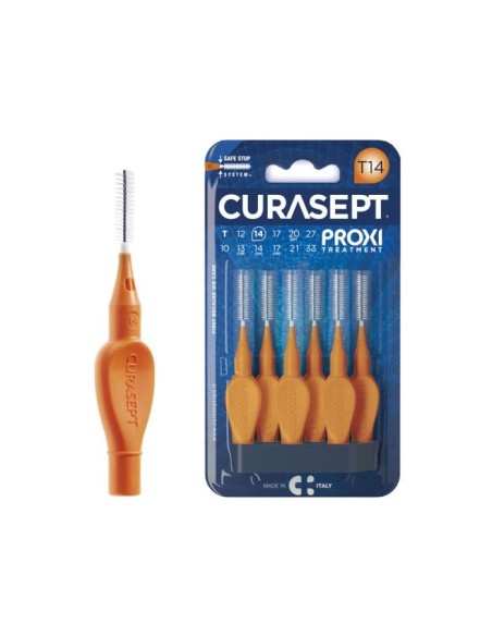CURASEPT PROXI T14 OCRA/DARK GOLD 6 PEZZI