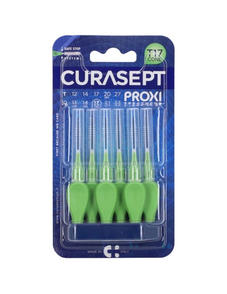 CURASEPT PROXI T17 CONE VERDE/GREEN 6 PEZZI