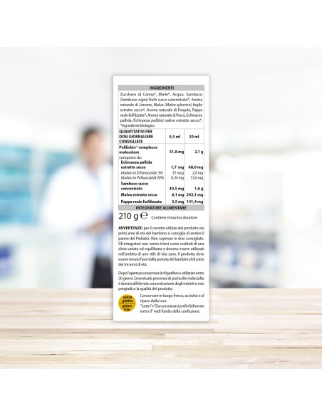 IMMUNOMIX ADVANCED SCIROPPO 210 G
