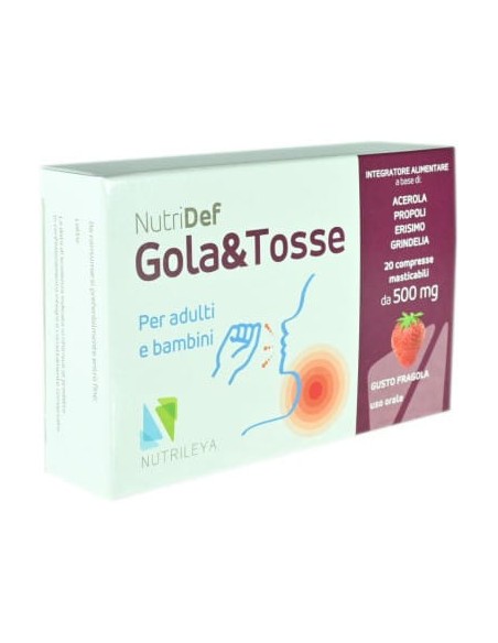NUTRIDEF GOLA&TOSSE 20 COMPRESSE