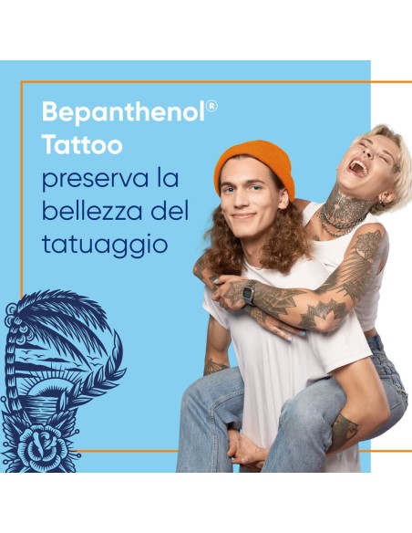 BEPANTHENOL TATTOO CREMA SOLARE PROTETTIVA SPF50+ 50 ML