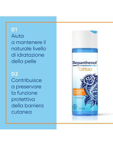 BEPANTHENOL TATTOO DETERGENTE DELICATO 200 ML
