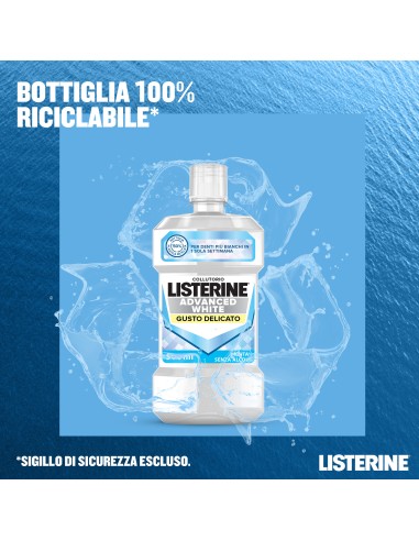 LISTERINE ADVANCED WHITE GUSTO DELICATO 500 ML