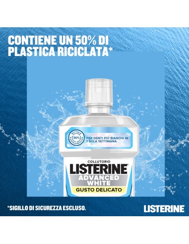 LISTERINE ADVANCED WHITE GUSTO DELICATO 500 ML