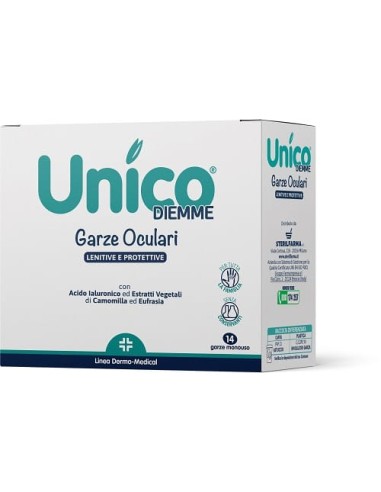 UNICO GARZE OCULARI 14 PEZZI